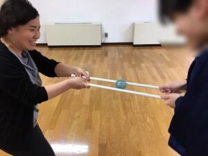 “チームワーク”と”力加減”