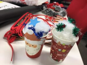 明日はいよいよクリスマス会