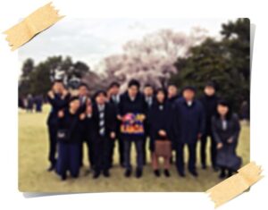 皇居のお花見に行ってきました