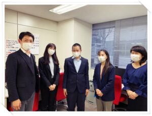 就職するご利用者の送別会を開催