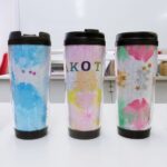 ７月の土曜開所②（折り染め体験）