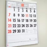 長いお休みの後は