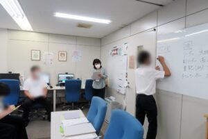 グループワークが始まりました（秋の外出企画）