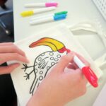 トートバッグとパズルづくり体験（７月の土曜開所）