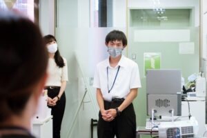 10月から就労スタート（送別会）