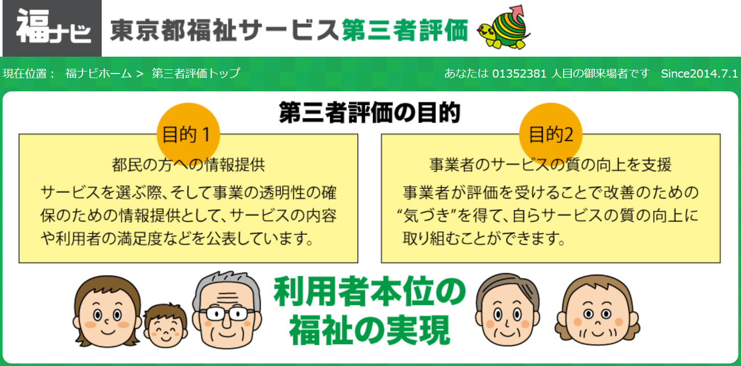 福ナビ 第三者評価のページ
