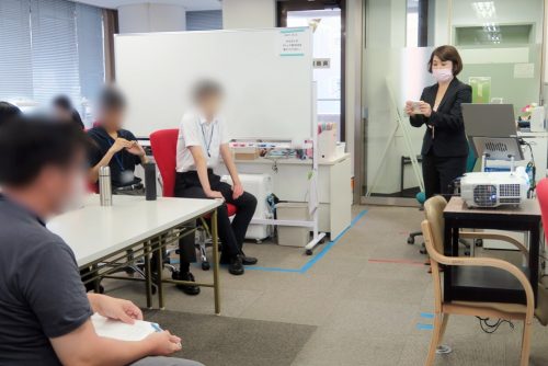 面接対策セミナーの様子