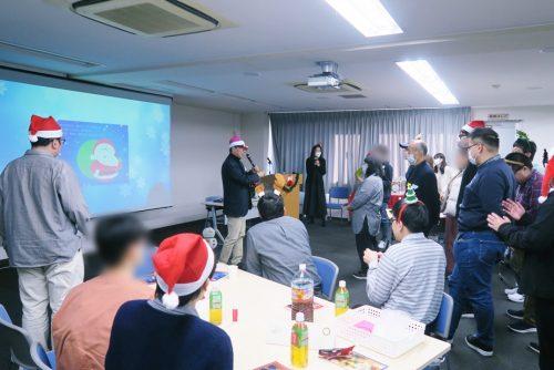 HOPE神田令和6年度クリスマス会の様子