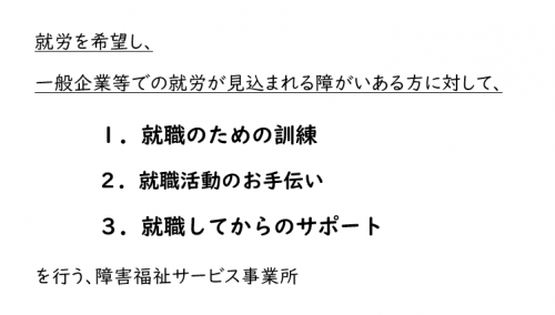 保護者向け進路学習会のスライドです