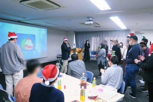 HOPE神田令和6年度クリスマス会の様子