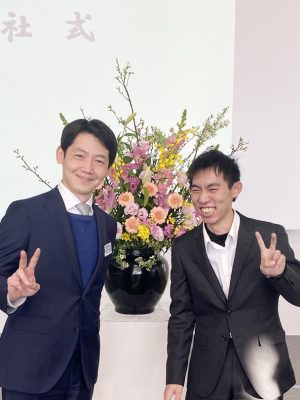 入社式出席